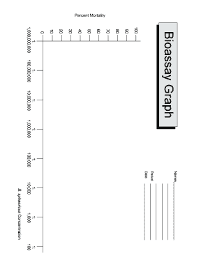Bioassay Form for B. sphaericus Concentration