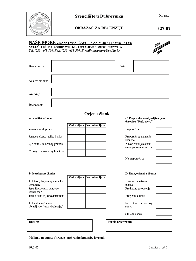 Form preview