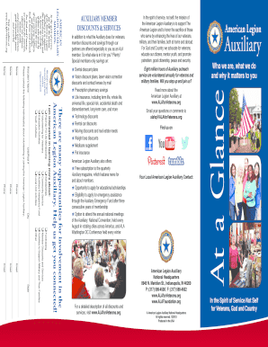 American Legion Auxiliary Membership Application