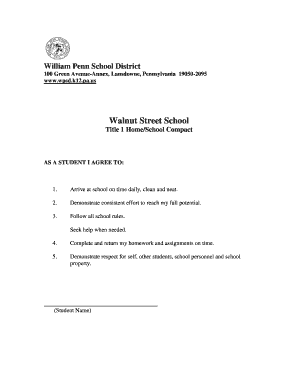 Title 1 Home/School Compact