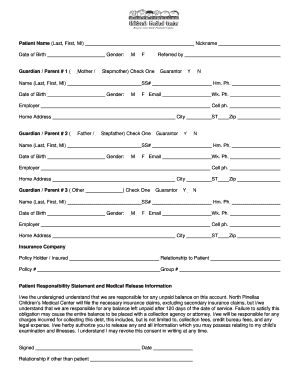 medical release form for grandparents