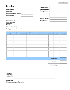 Invoice Template