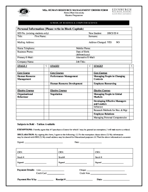 Form preview