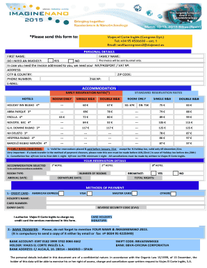 Hotel Reservation Form