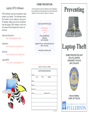 Laptop Theft Prevention Guide