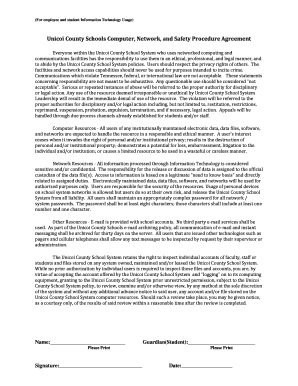 Unicoi County Schools IT Usage Agreement