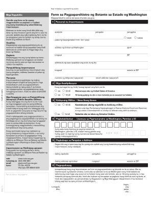 Washington Voter Registration Form