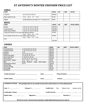 Form preview