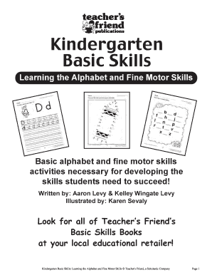 Kindergarten Basic Skills Assessment