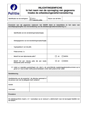 Inlichtingenfiche
