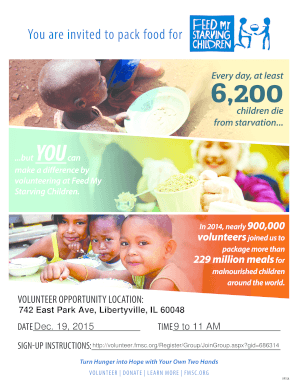 Volunteer Opportunity Form