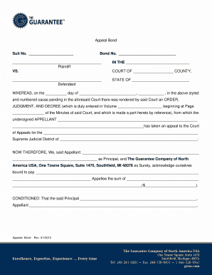 Appeal Bond
