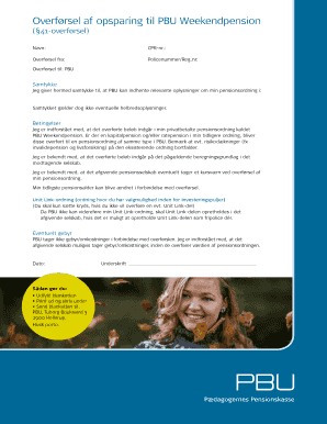 Pension Transfer Consent Form
