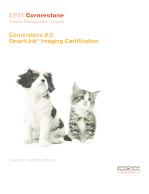 IDEXX Cornerstone SmartLink Imaging Certification Form