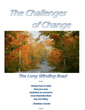 Challenges of Change Self-Assessment