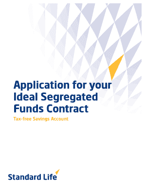 Ideal Segregated Funds Contract Application