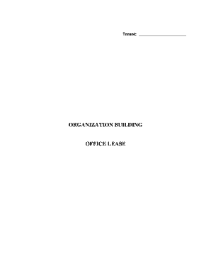 Office Lease Agreement