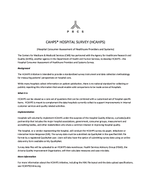 HCAHPS Hospital Survey