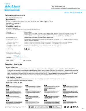 WL-5460AP v2 Wireless Access Point GuidePDF