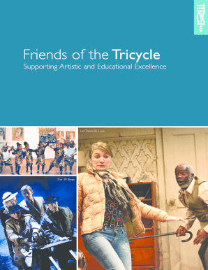 Tricycle Theatre Donation Form