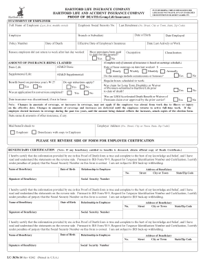 Statement of Employer