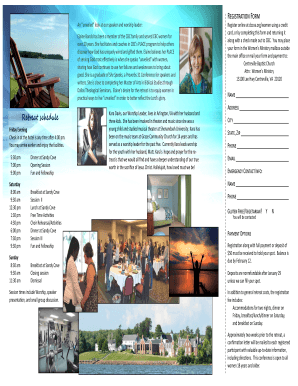 The Retreat Brochure with full event details - Centreville Baptist ... - cbcva