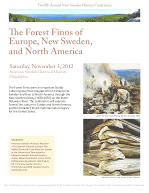 The Forest Finns of Europe, New Sweden, and North - American ... - americanswedish