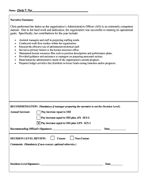 Employee Performance Evaluation Form