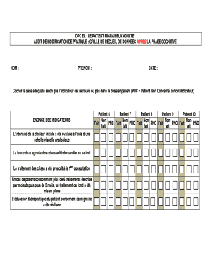 LE PATIENT MIGRAINEUX ADULTE