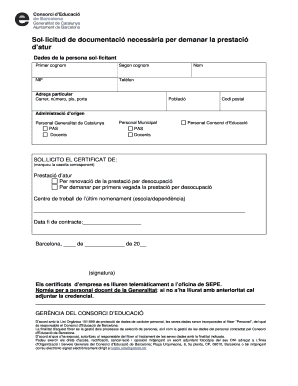 Unemployment Benefit Documentation Request
