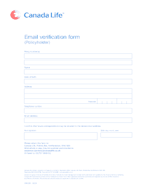 Email Verification Form