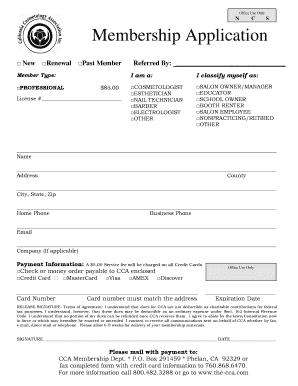 Membership Application