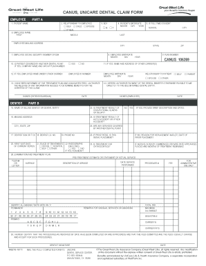 Unicare Dental Claim Form