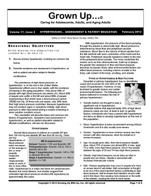 Hypertension Assessment and Patient Education