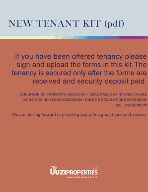 New Tenant Kit