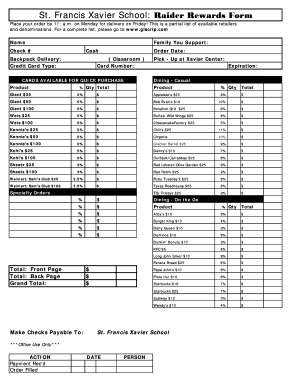 Form preview