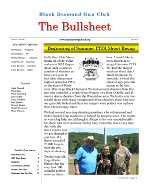 Youth baseball scorecard - Volume 2, Issue 06 - blackdiamondgunclub