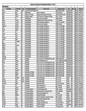 U OF M Cox HealthNetwork Provider term.xls