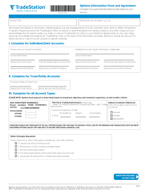 Options Trading Agreement