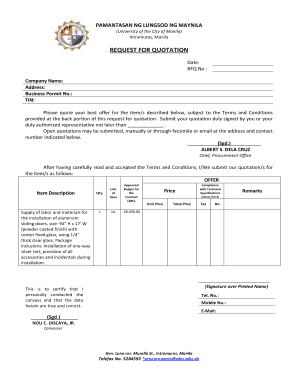 Supply of Labor and Materials for the Installation of Aluminum ... - plm edu