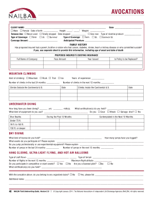 Life Insurance Application Form