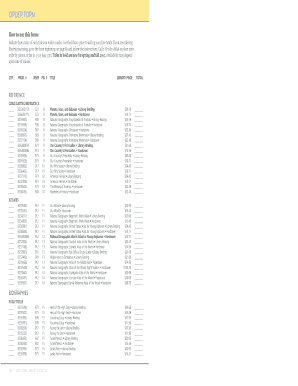 National Geographic Library Order Form