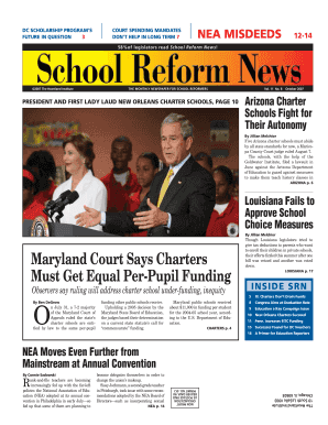 School Reform News Subscription Form