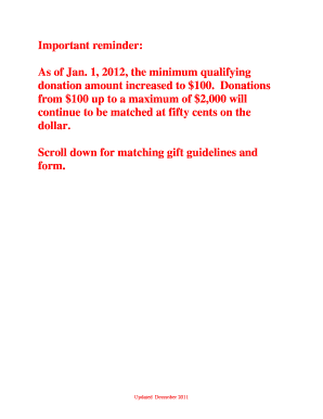 First Tennessee Foundation Matching Gift Form