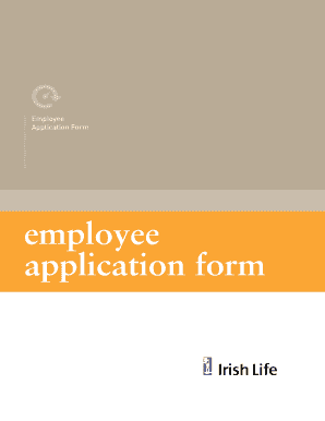 Employee Application Form for Retirement Solution Plan
