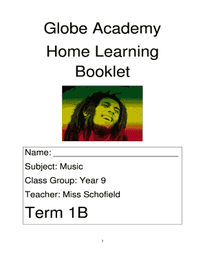 Music Home Learning Record