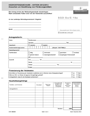 Ansuchen um Gewährung von Förderungsmitteln