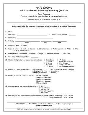 Form preview