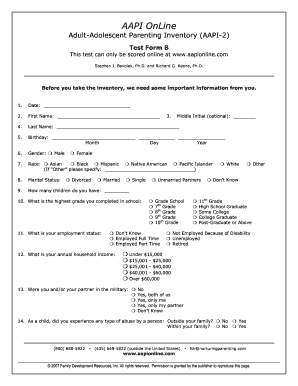 Form preview