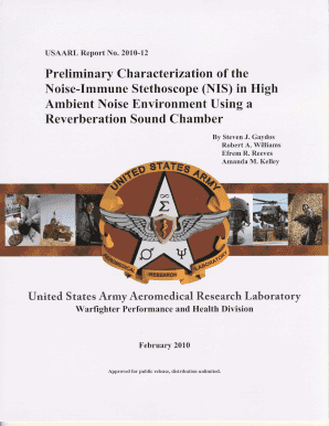 US Army Report Documentation Page
